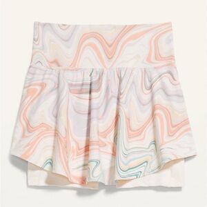 NWOT Old Navy Power Soft Active Skirt Skort Shorts pocket Pickleball Womens Sz L